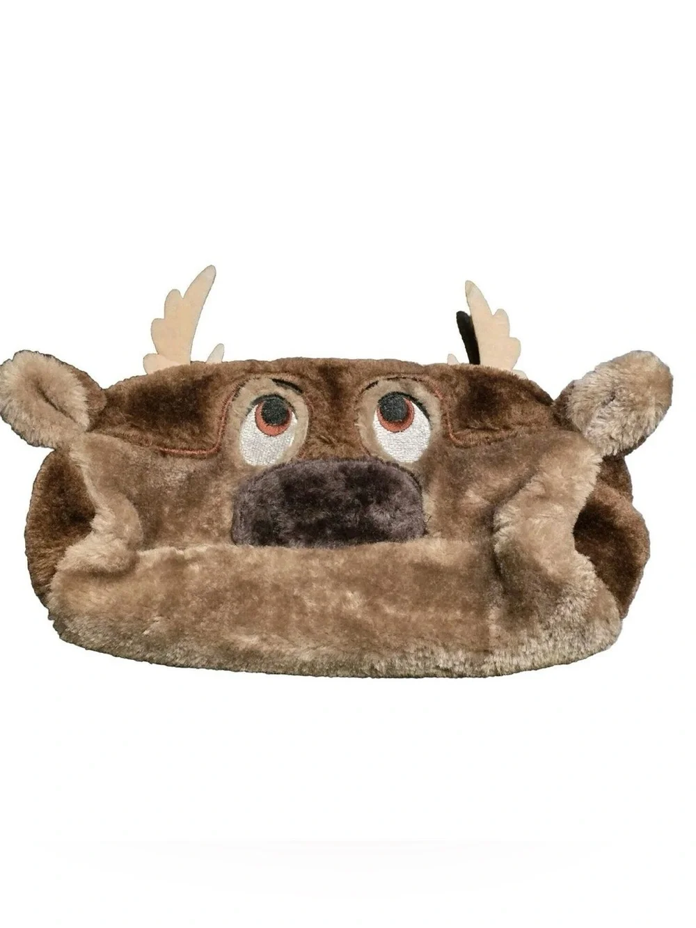 Disney Frozen 2 Sven Fuzzy Plush Pencil Pouch Brown